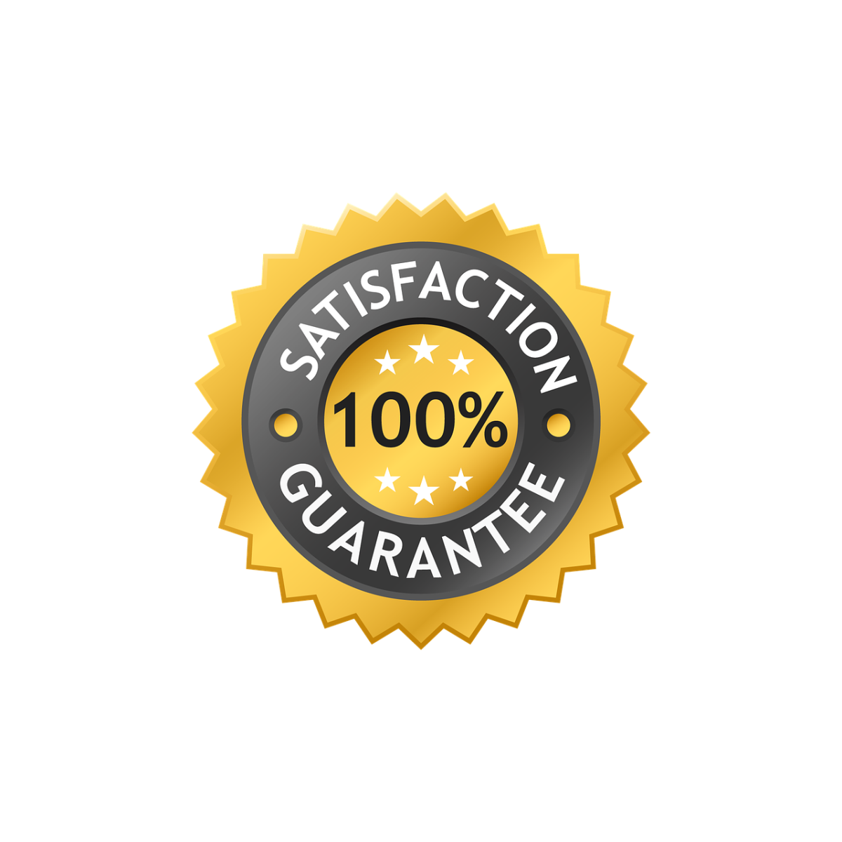 100% Satisfaction Guaranteed